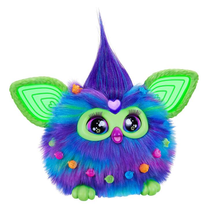 HASBRO Furby (15 cm, Verde, Blu, Multicolore)