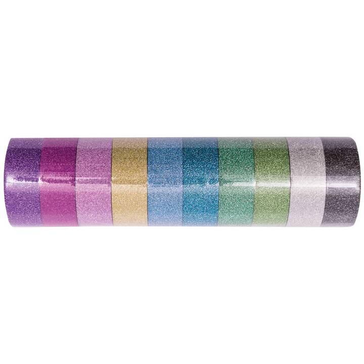 RICO DESIGN Washi Tape Set (Multicolore, 5 m)