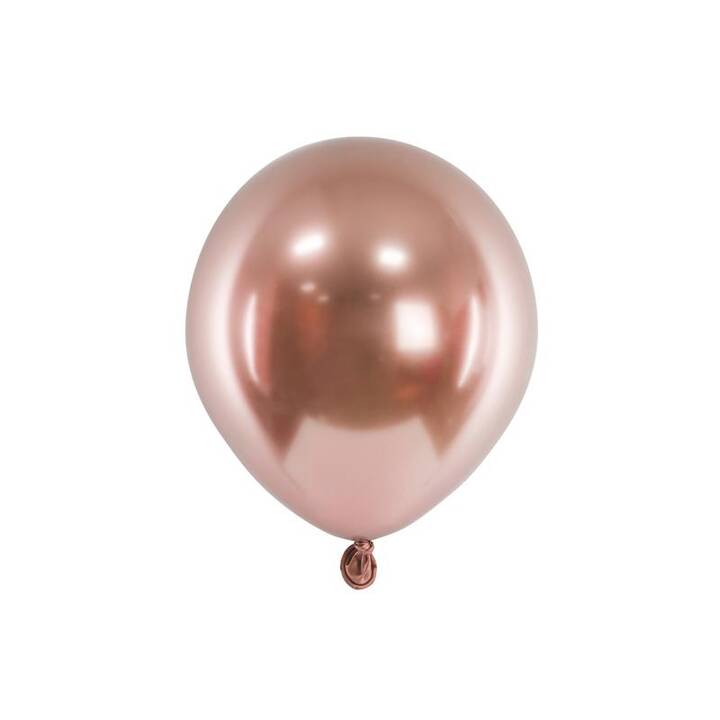 PARTYDECO Ballon (12 cm, 50 Stück)