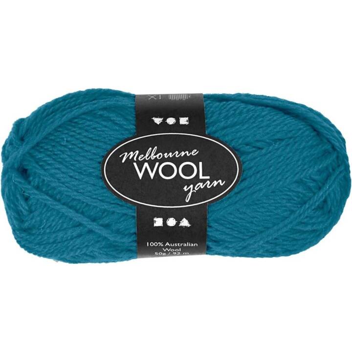 CREATIV COMPANY Wolle (50 g, Grün, Blau, Petrol)