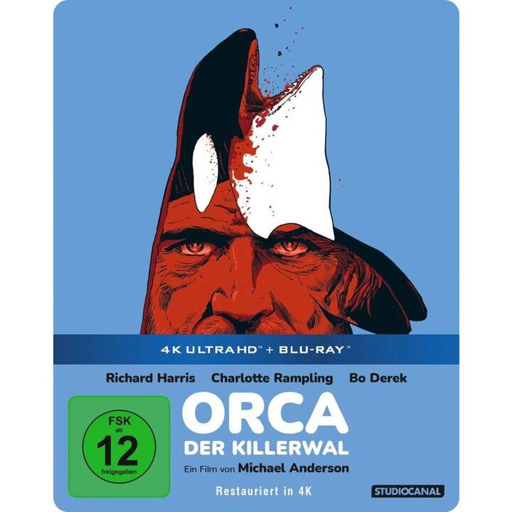 Orca - Der Killerwal (4k, Steelbook, DE, EN, FR)