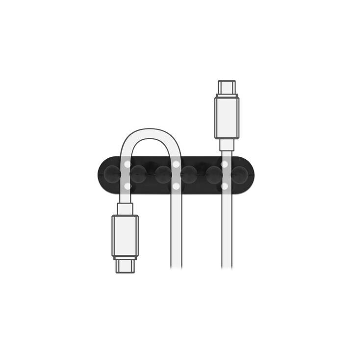 DELOCK Fixations de câbles (90 mm, 1 pièce)