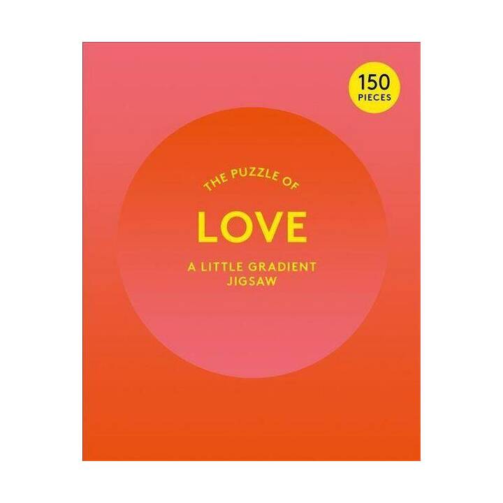 LAURENCE KING VERLAG The Puzzle of Love: A Little Gradient Jigsaw Puzzle (150 pezzo)
