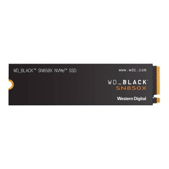 WD_BLACK SN850X (PCI Express, 4000 GB, Schwarz)