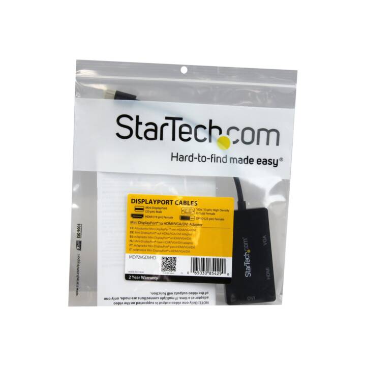 STARTECH.COM Convertisseur vidéo (Mini DisplayPort)