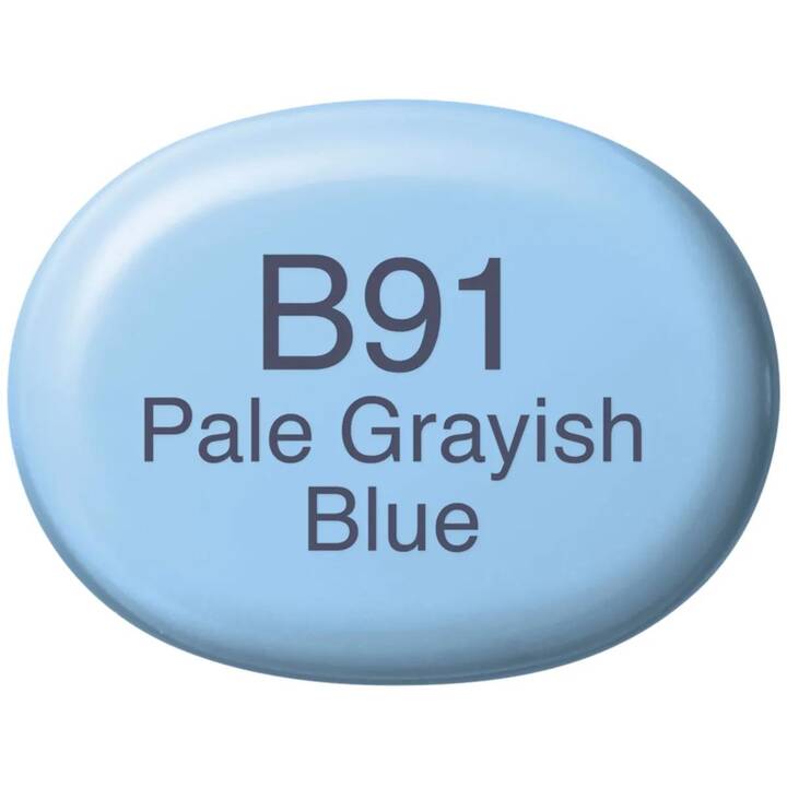 COPIC Marqueur de graphique Sketch B91 - Pale Greyish Blue (Bleu, 1 pièce)