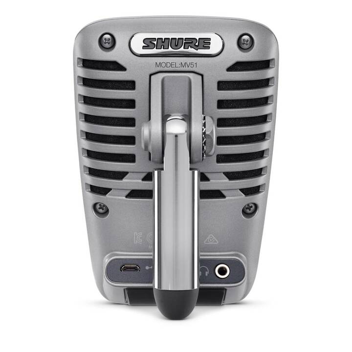 SHURE MOTIV MV51 Microfono da tavolo (Grigio)