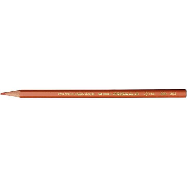 CARAN D'ACHE Crayons de couleur (Rouge, 1 pièce)