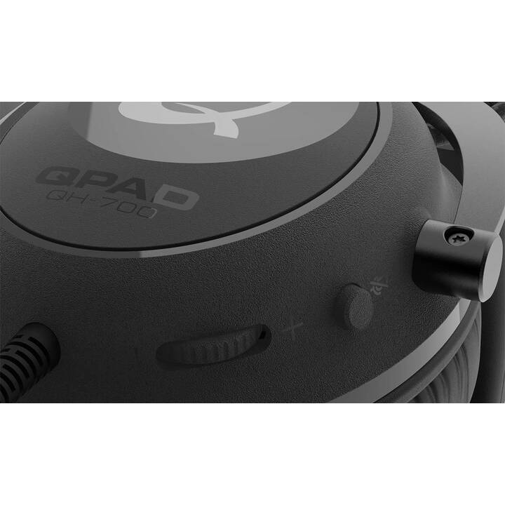 QPAD Casque micro de jeu QH-700 (Over-Ear, Câble)