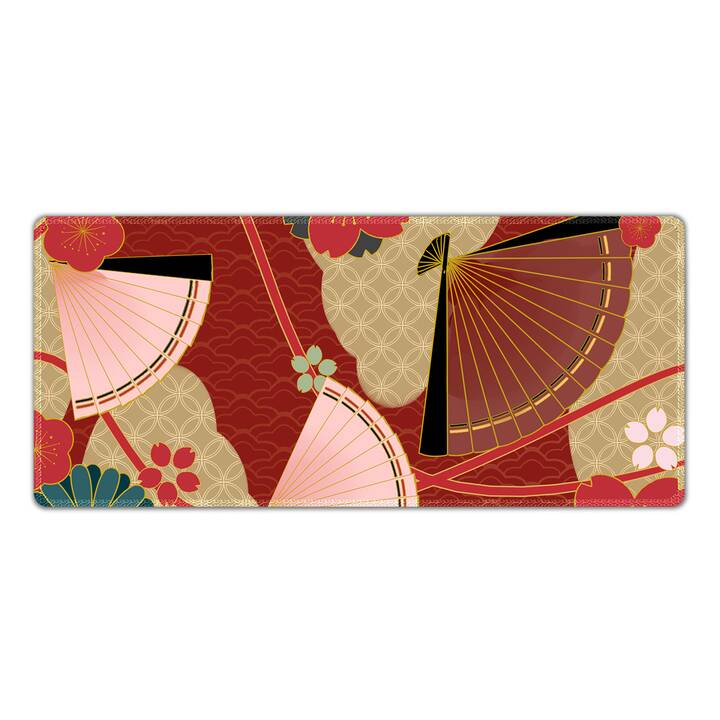 EG set de table (90x40cm) - rouge - japonais
