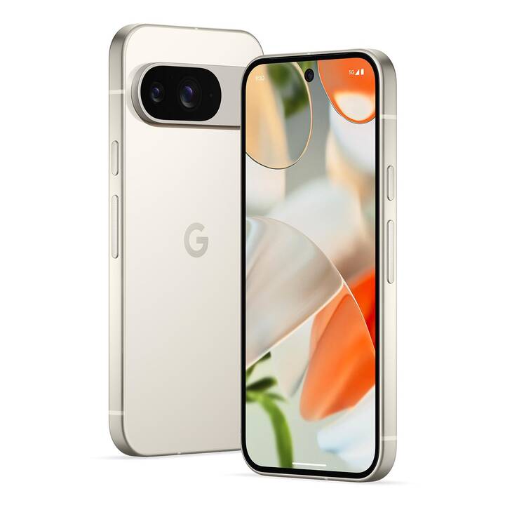 GOOGLE Pixel 9 (256 GB, Weiss, 6.3", 50 MP, 5G)