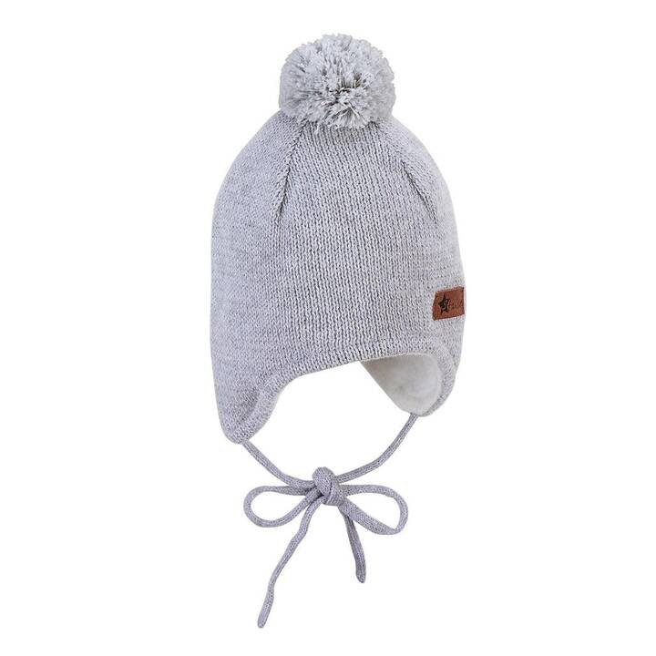 STERNTALER Bonnet de bébé (43, Argent)