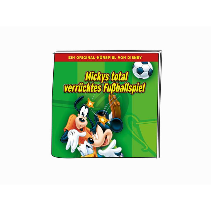TONIES Pièce radiophonique pour enfants Disney - Mickys total verrücktes Fussballspiel (DE, Toniebox)