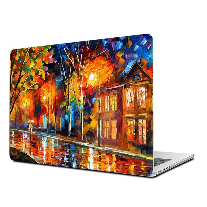 EG Coque rigide (MacBook Air 13" M3 2024, Art, Orange)