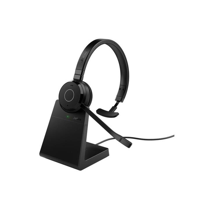 JABRA Casque micro de bureau Evolve 65 TE (On-Ear, Sans fil, Multicolore)