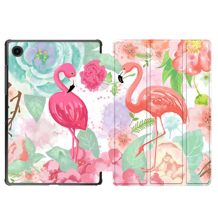 EG coque pour Samsung Galaxy Tab A8 10.5" (2021) - flamant rose - rose