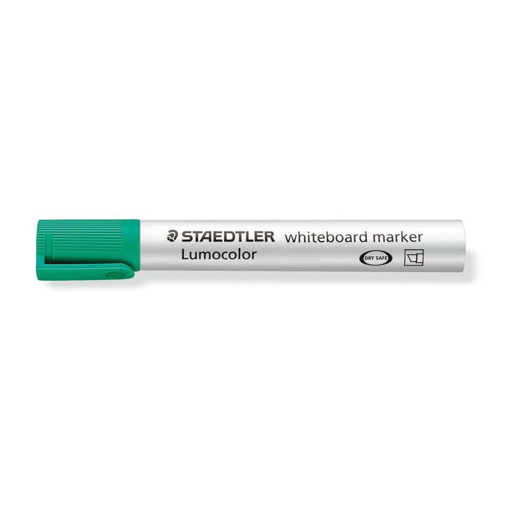 STAEDTLER Marqueur pour tableaux blancs Lumocolor 351 (Vert, 1 pièce)