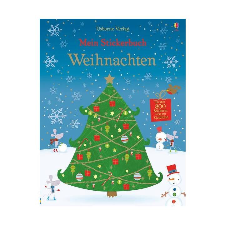 USBORNE PUBLISHING Stickerbuch (Weihnachten / Advent)