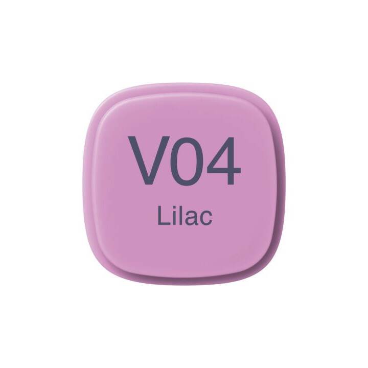 COPIC Marqueur de graphique Classic V04 Lilac (Pourpre, 1 pièce)