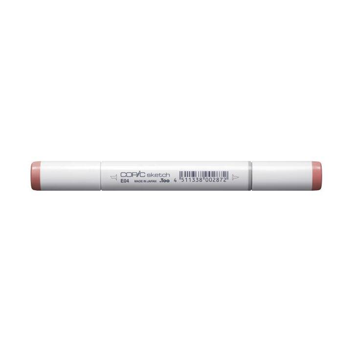 COPIC Marqueur de graphique Sketch E04 Lipstick Natural (Brun, 1 pièce)