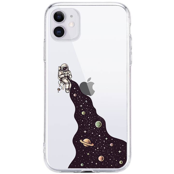 EG cover posteriore per iPhone 12 e 12 Pro 6.1" (2020) - astronauta