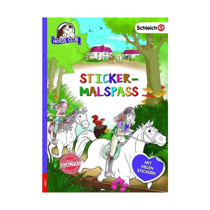 Schleich Horse Club Sticker-Malspass