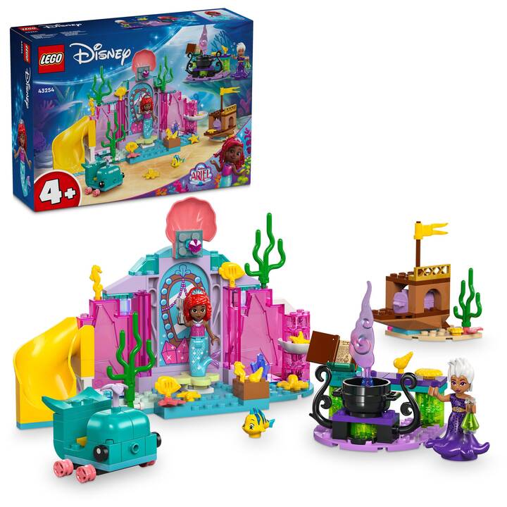 LEGO Disney La Caverna di Cristallo di Ariel (43254)