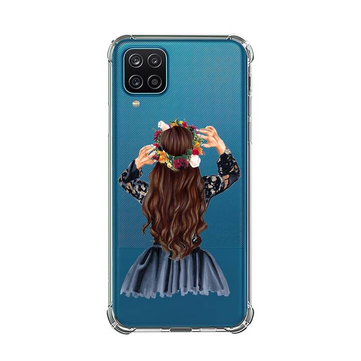 EG Backcover (Galaxy A22 4G, Puppe, Transparent)