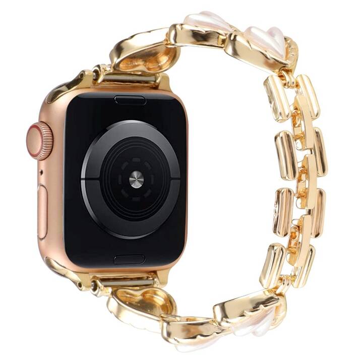 EG Armband (Apple Watch 45 mm / 42 mm / 49 mm / 44 mm, Gold)