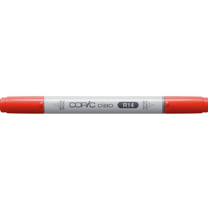 COPIC Marqueur de graphique Ciao R14 Light Rouge (Rouge, 1 pièce)