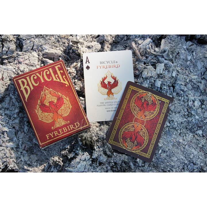 AGM AGMÜLLER Bicycle Fyrebird Spielkarten 