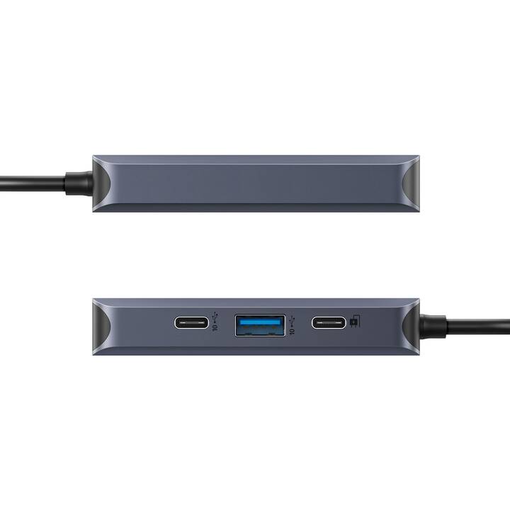 HYPER Stazione d'aggancio HyperDrive EcoSmart (HDMI, USB 3.1 Gen 2 Typ-A, USB 3.1 Gen 2 Typ-C)