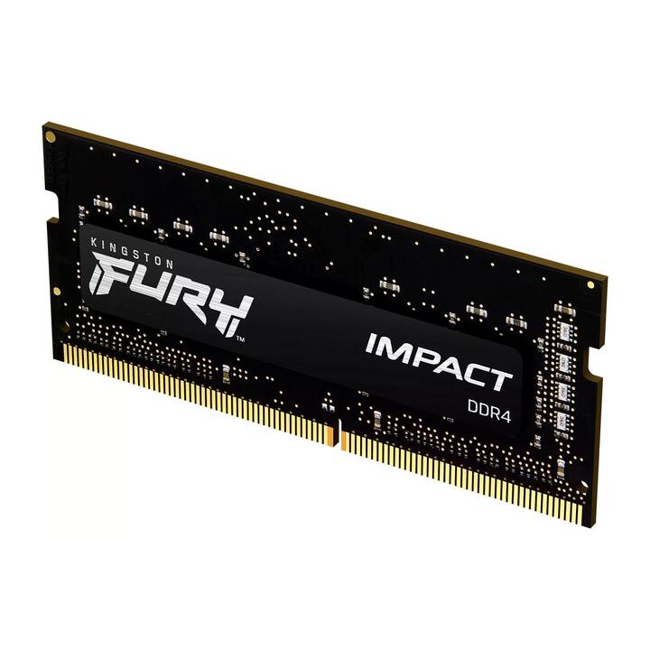 HYPERX Fury Impact KF426S16IBK2/32 (2 x 16 GB, DDR4 2666 MHz, SO-DIMM 260-Pin)
