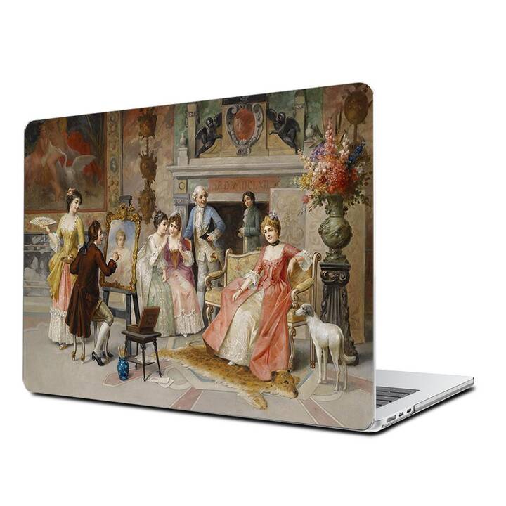 EG Coque rigide (Macbook Air 15" M2 2023, Art, Brun)