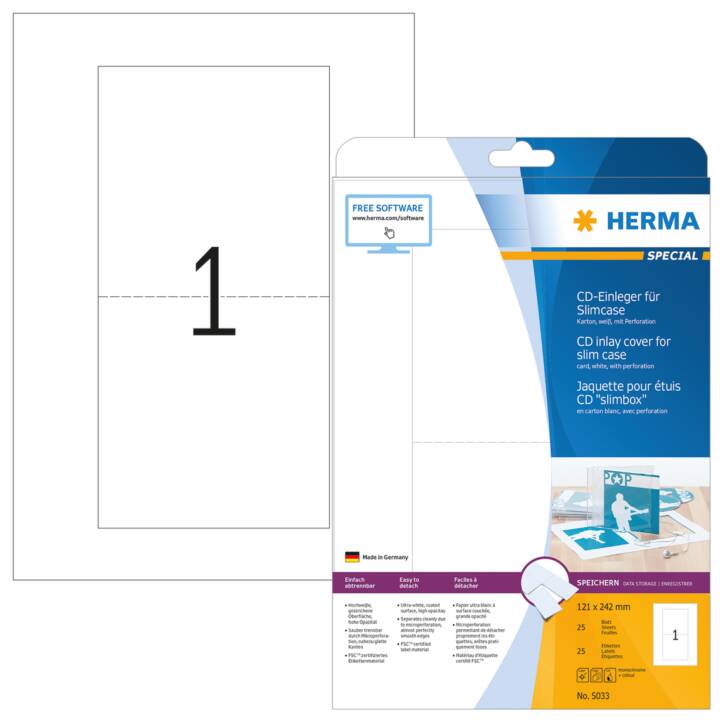 HERMA Special (121 x 242 mm)