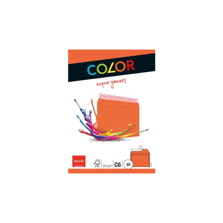 ELCO Briefumschlag Color Optifix (C6, 25 Stück)