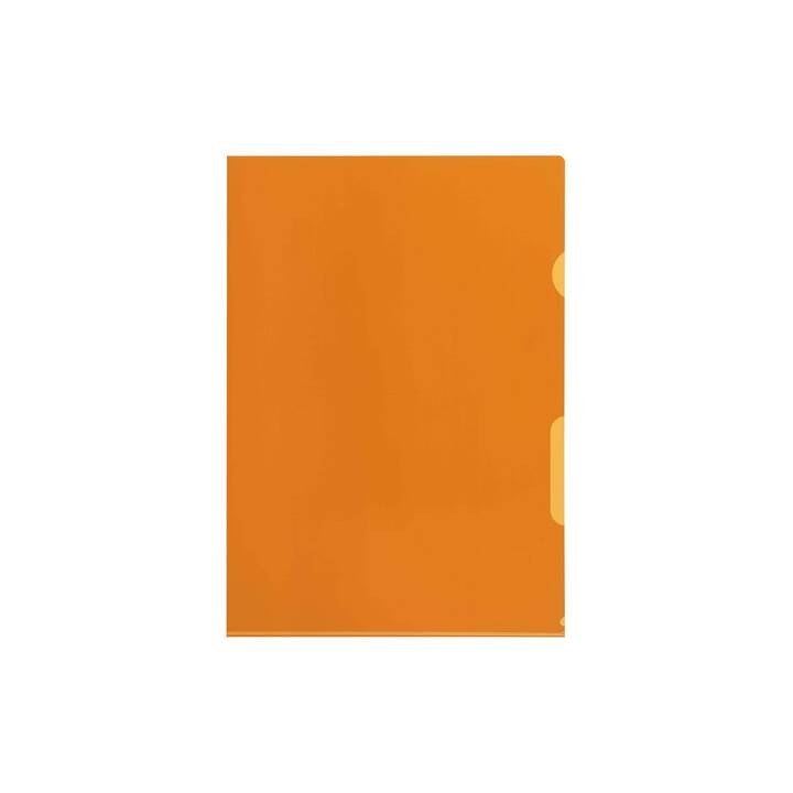 KOLMA RACER Cartellina trasparente Visa Dossier (Arancione, A4, 100 pezzo)