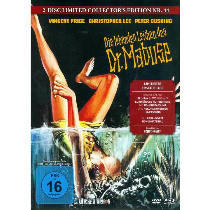 Die lebenden Leichen des Dr. Mabuse (Mediabook, DE, EN)