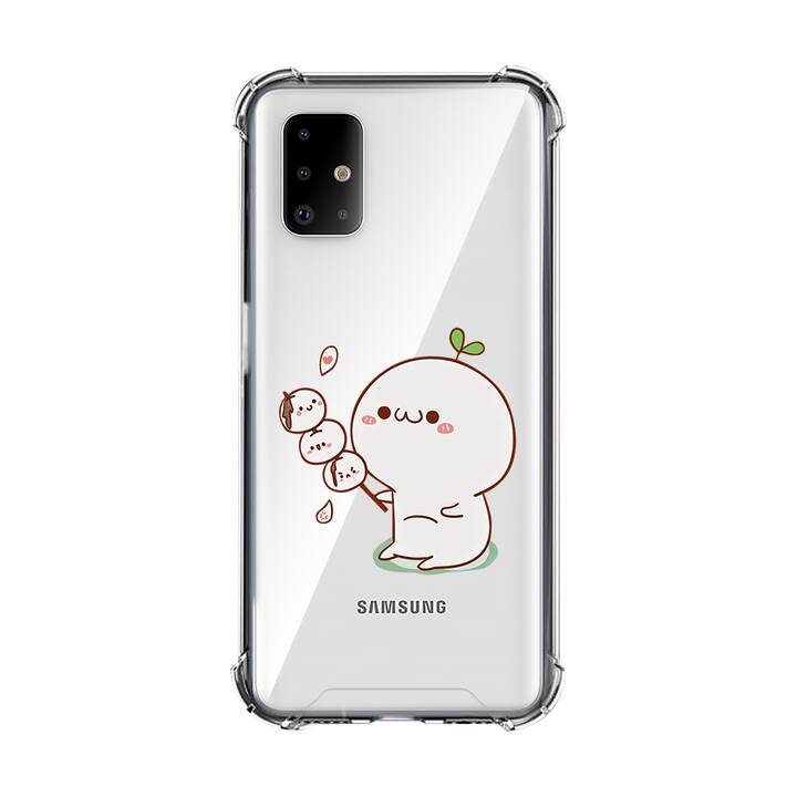 EG Backcover (Galaxy A51, Transparent)