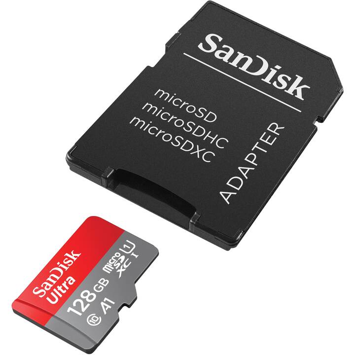 SANDISK MicroSDXC MicroSDHC Ultra (A1, 128 Go, 140 Mo/s)