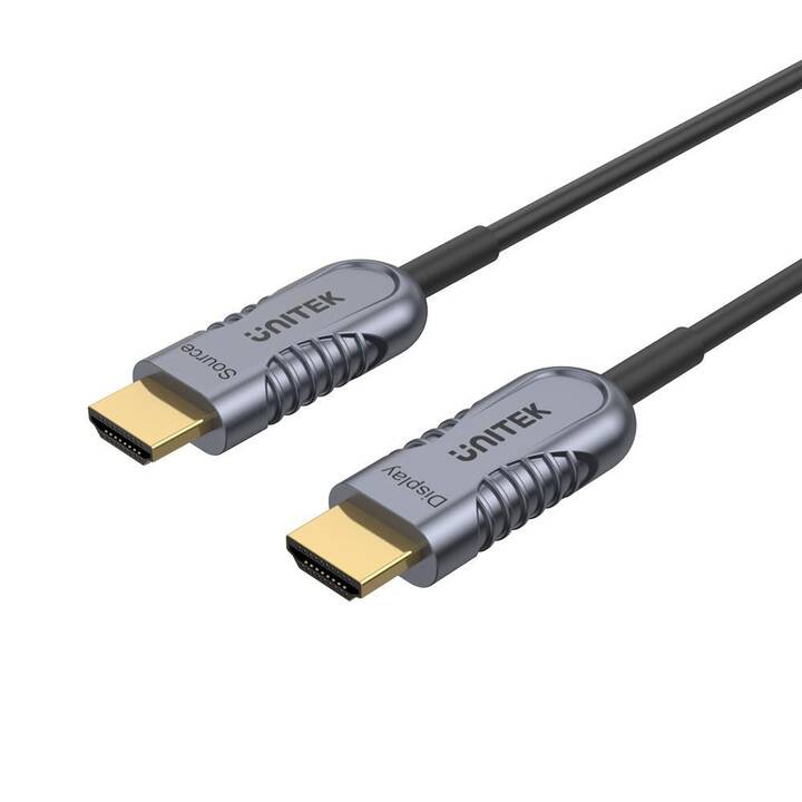 UNITEK C11028DGY Câble de connexion (HDMI Typ-A, 10 m)