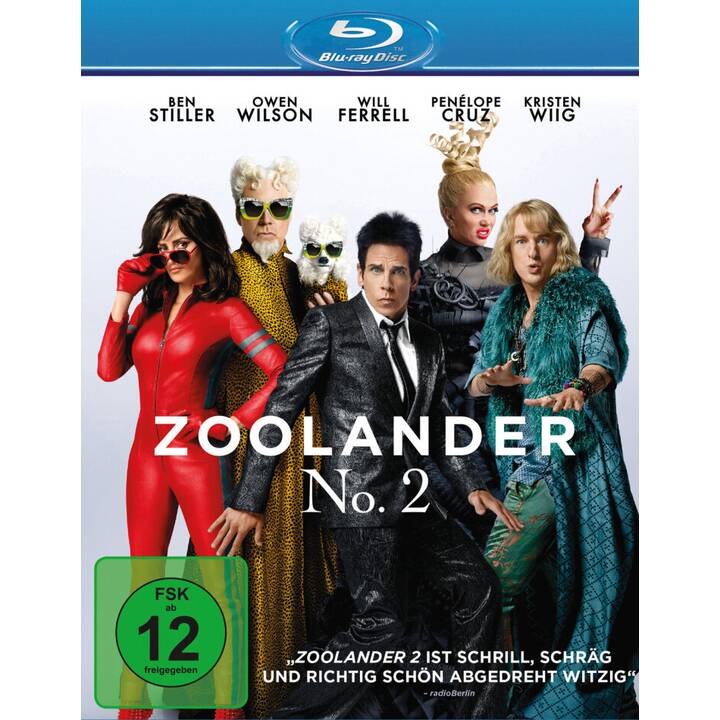 Zoolander 2 (EN, DE, ES, IT, JA, FR)