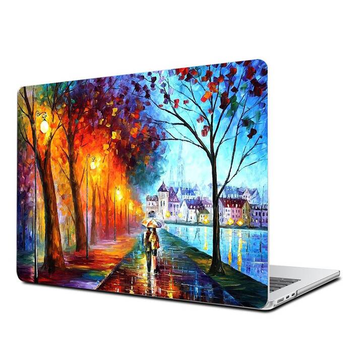 EG Coque rigide (MacBook Air 13" M3 2024, Art, Orange)