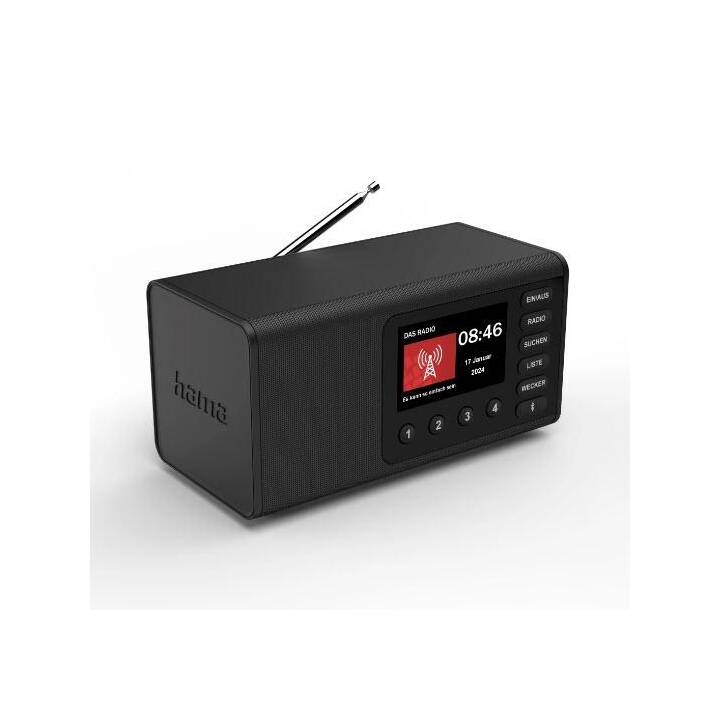 HAMA DR1001BT Radios numériques (Noir)