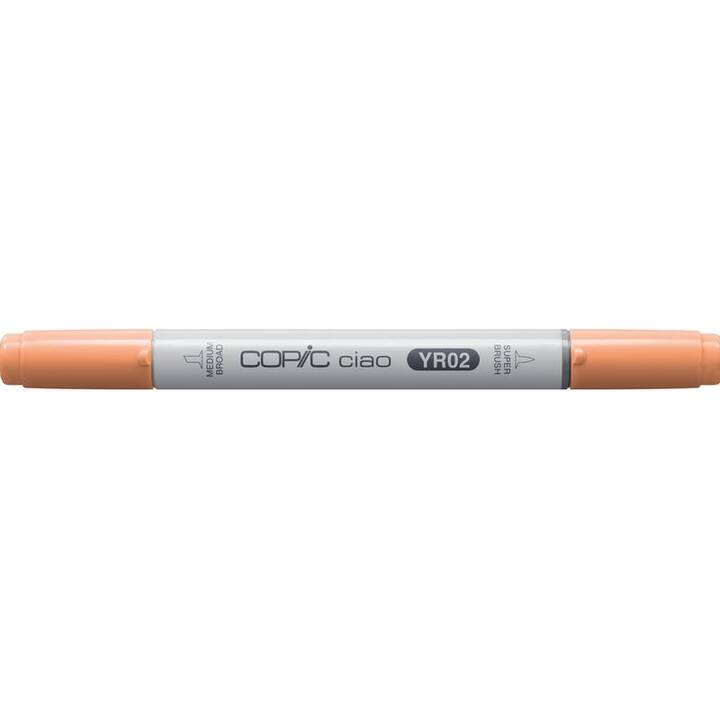 COPIC Marqueur de graphique Ciao YR02 - Light Orange (Orange, 1 pièce)