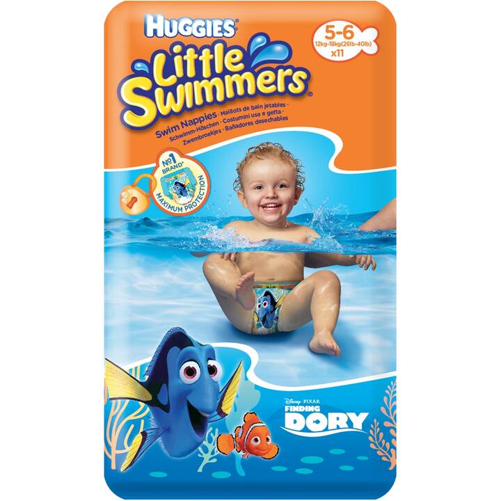 HUGGIES Little Swimmers Finding Dory 5 (11 pezzo)