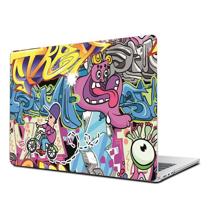 EG Hardcase (Macbook Air 15" M2 2023, Kunst, Mehrfarbig)