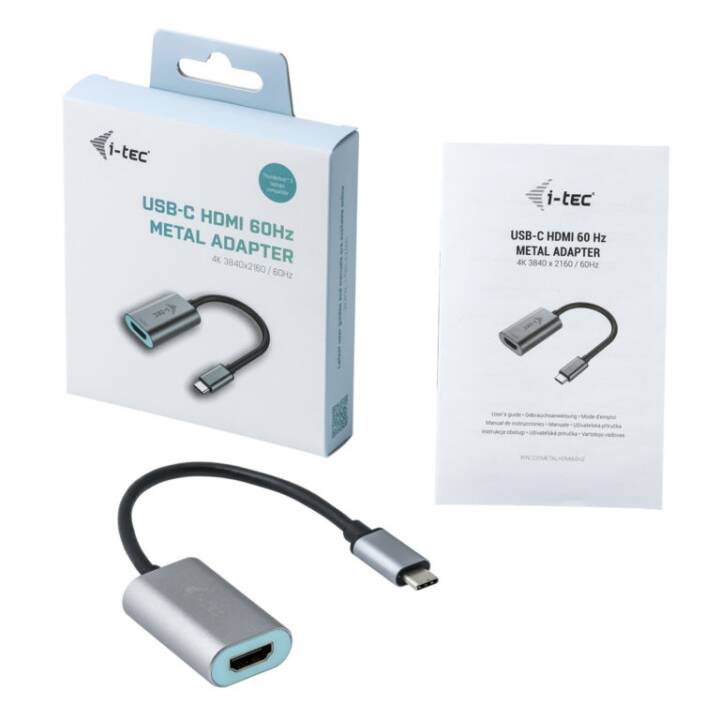 I-TEC Metal Adaptateur vidéo (USB de type C)