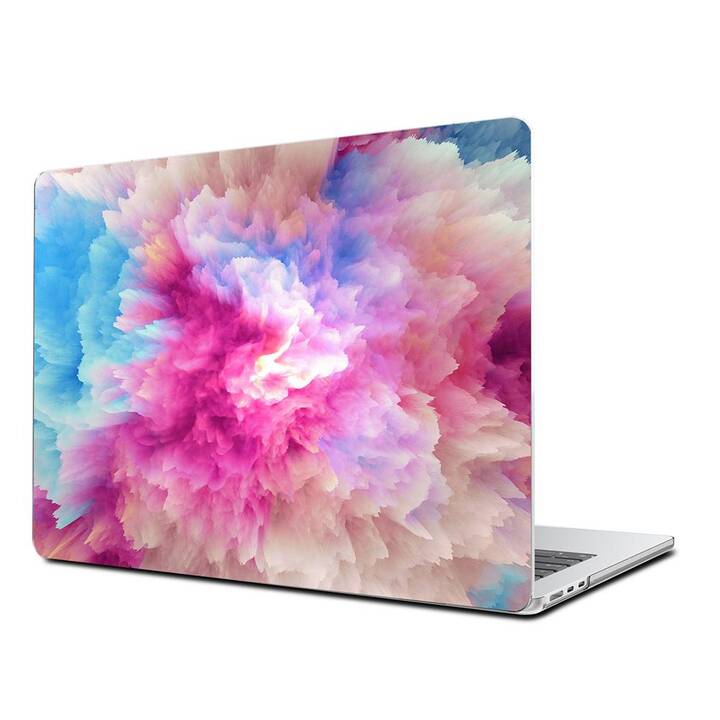 EG Coque rigide (MacBook Air 13" M3 2024, Abstrait, Rose)