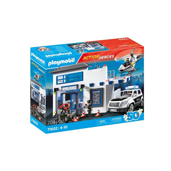 PLAYMOBIL Action Heroes Polizeistation (71602)